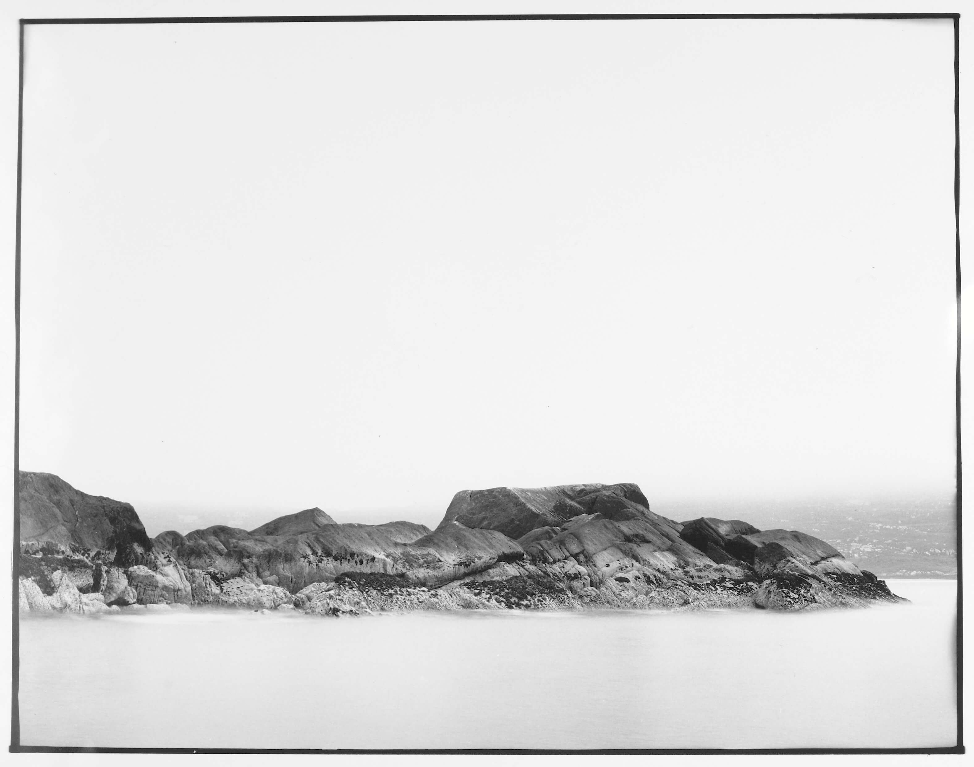 Barytprint Black and White Ireland Coast