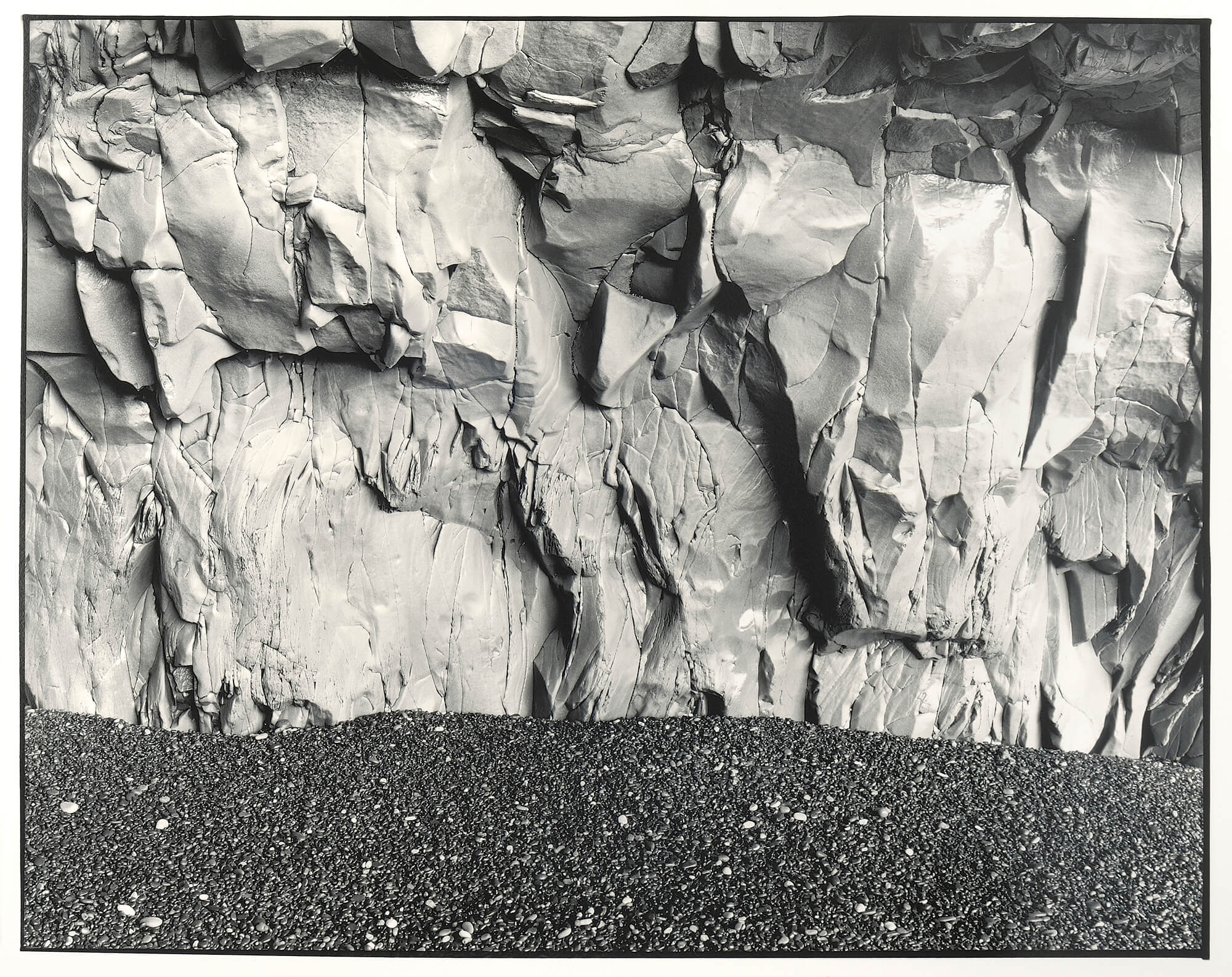 Stones Iceland Large Format Print - Silvergelatine 50 x 60 cm
