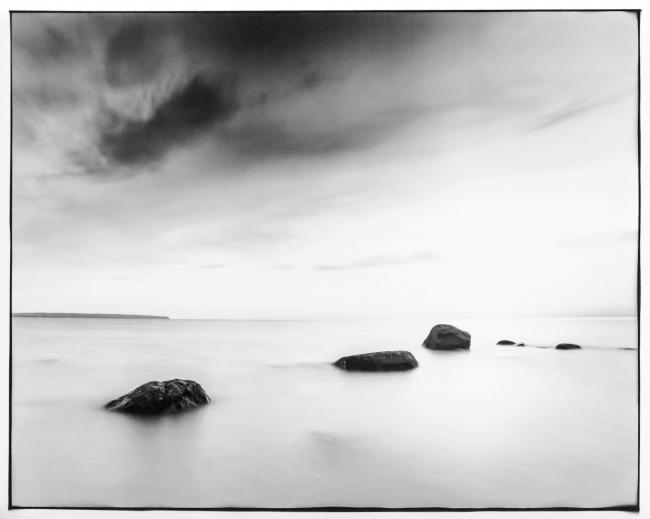 Schwarz weiss Print auf Silvergelatinepapier, Tonung: Selen